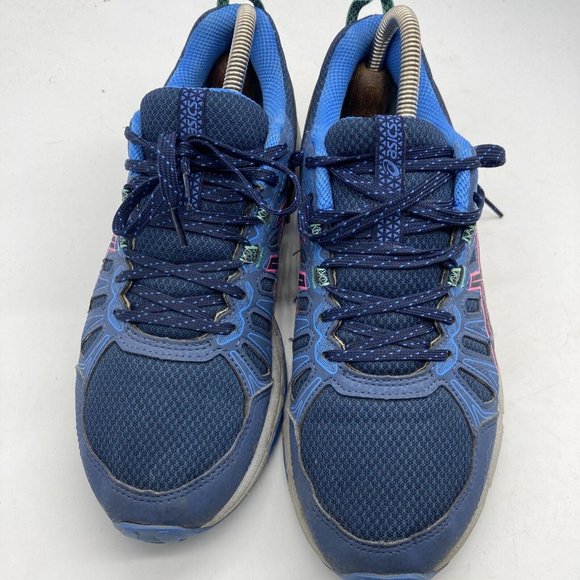 Asics Gel Venture 7 Womens Hiking Trail Shoes Blue Size 8.5 EU 40 1012A476 - Picture 4 of 9